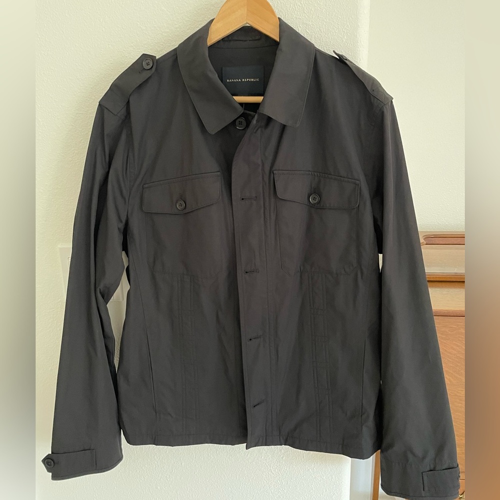 Banana Republic Men’s Lightweight Bomber/TruckerJacket